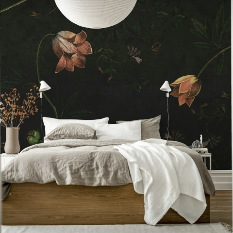 Fototapet, Romantic Garden, Night, Rebel Walls