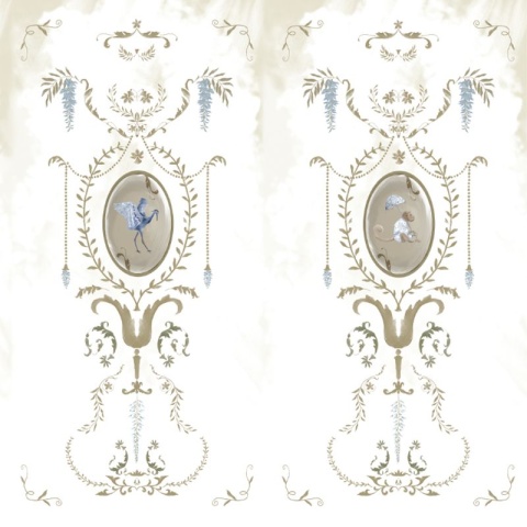 Fototapet Royal Animals White, VLAdiLA - Img 2
