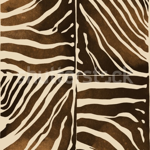 Fototapet, Savanna Stripe, Brown, Rebel Walls - Img 2