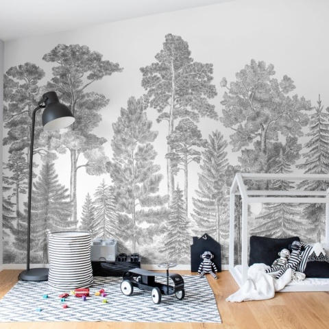 Fototapet, Scandinavian Bellewood, Gray, Rebel Walls - Img 4