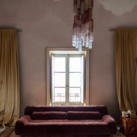 Fototapet, Sky of Clouds, Pink, Rebel Walls - Img 3
