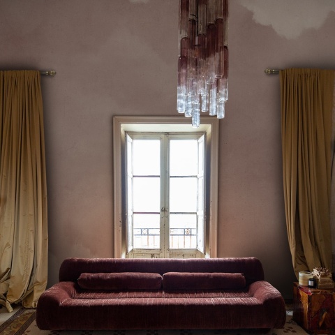 Fototapet, Sky of Clouds, Pink, Rebel Walls - Img 3