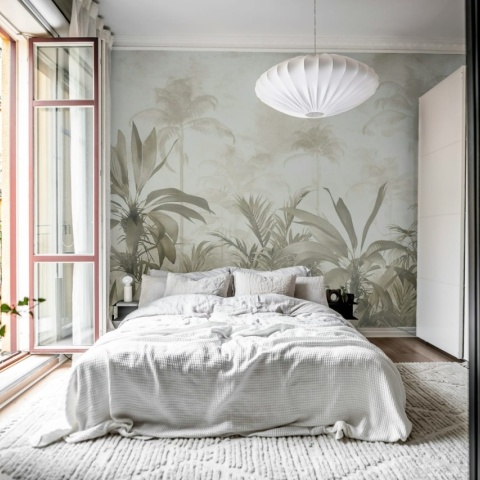 Fototapet, Soft Jungle, Beige, Rebel Walls - Img 3