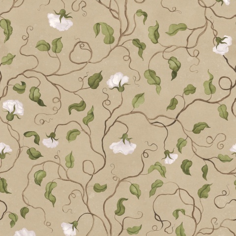 Fototapet, Soft Vines, Beige, Rebel Walls - Img 2
