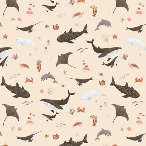 Fototapet Splendid Sea - Beige, Kikki Belle - Img 2