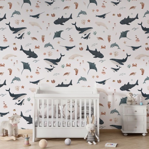Fototapet Splendid Sea - White, Kikki Belle - Img 3