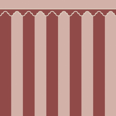 Fototapet, Stripe Chateau, Pink, Rebel Walls - Img 2