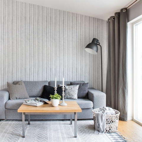 Fototapet, Swedish Cottage, White, Rebel Walls - Img 3
