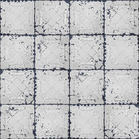 Fototapet, Tin Plates, Nebraska, White, Rebel Walls - Img 5