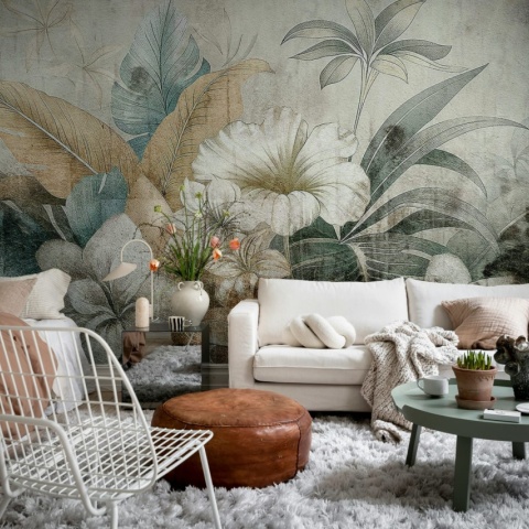 Fototapet, Vintage Garland, Rust, Rebel Walls