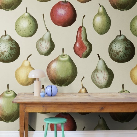 Fototapet, Vintage Pear, Happy, Rebel Walls - Img 3