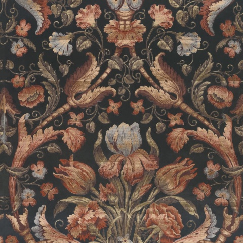 Fototapet, Vintage Tapestry, Red, Rebel Walls - Img 2