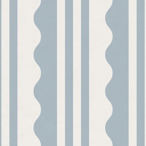 Fototapet, Wavy Stripe, Blue, Rebel Walls - Img 2