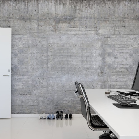 Fototapet, Wooden Concrete, Rebel Walls - Img 8
