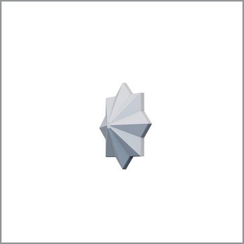 Ornament din poliuretan A711 - 14.5x14.5x3.5 cm - Img 2