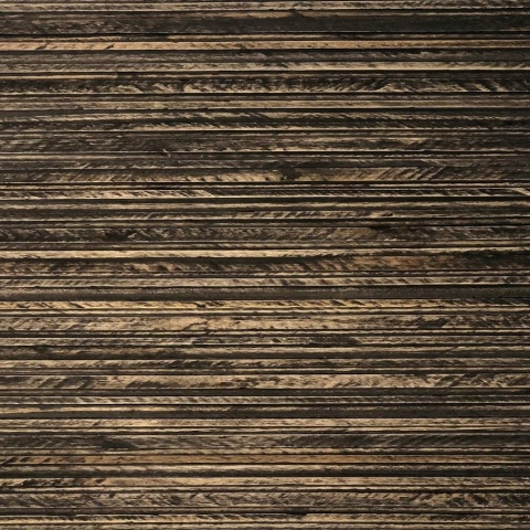 Panou decorativ 3D, Tec, Nipa Hut Black Wash, 6 placi 42x42cm, 1 mp