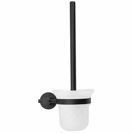 Perie WC Rea 322234C design rotund finisaj negru mat - Img 4