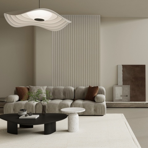 Profil stanga pentru riflaj decorativ 3D Roca, Moonlight Grey, 8.7x2x270 cm - Img 3