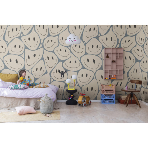 Tapet Happy Rebel Peach, Rebel Walls