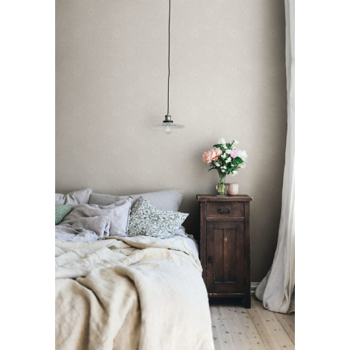 Tapet lavabil Anton, Sheer Grey, Sandberg, 5.3mp / rola