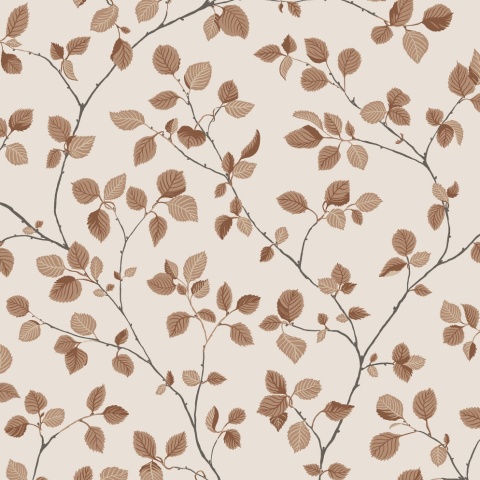 Tapet lavabil, Bokskog, Terracotta, Sandberg, 5.3mp / rola - Img 2