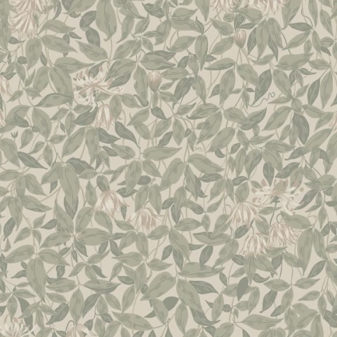 Tapet lavabil, Linnea Garden Green, Sandberg, 5.3mp / rola - Img 2