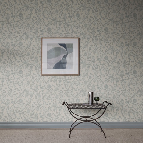 Tapet lavabil, Tree of Life, Light Blue, Sandberg, 5.3mp / rola - Img 3