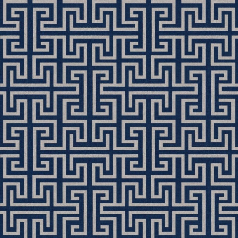 Tapet Maze, Navy, Coordonne, 5mp / rola - Img 2