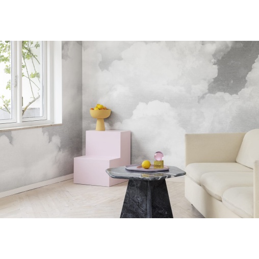 Tapet pentru copii Cuddle Clouds, Graphite, Rebel Walls - Img 4