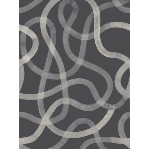 Tapet Serpentine, Graphite, Rebel Walls - Img 2