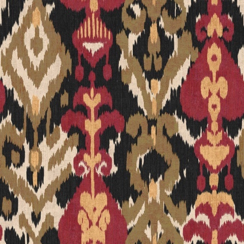 Tapet Uzbek, Black, Coordonne 5mp / rola - Img 2