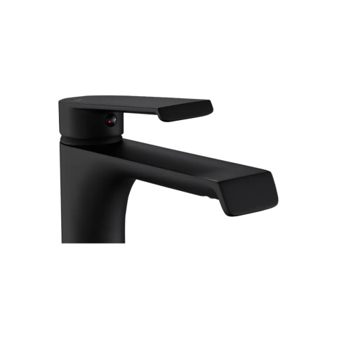 Baterie lavoar Rea Hass monocomanda negru mat - Img 4