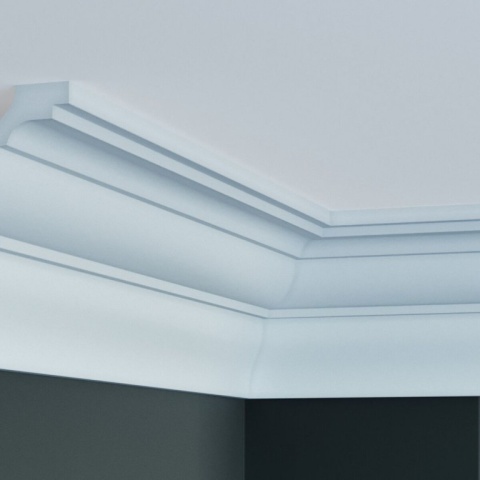 Cornisa poliuretan flexibil P804F - 14.2x11.2x200 cm - Img 3