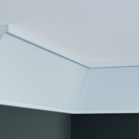 Cornisa poliuretan flexibil P884F - 14x9x200 cm - Img 3