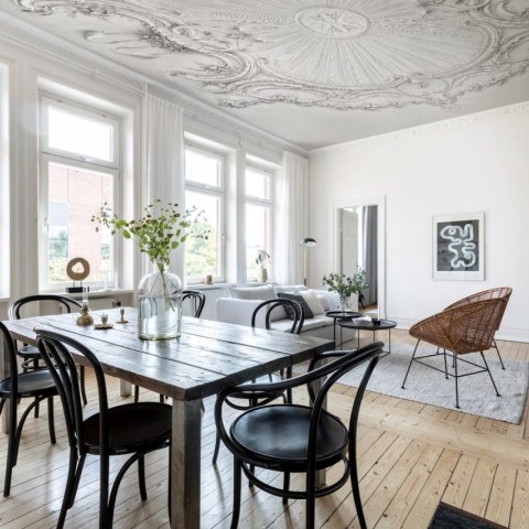 Fototapet, 3D pentru Tavan Stucco Gloria, Ceiling, Rebel Walls