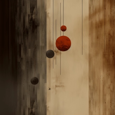Fototapet Abstract Minimalisme Satellite Rêve MS106