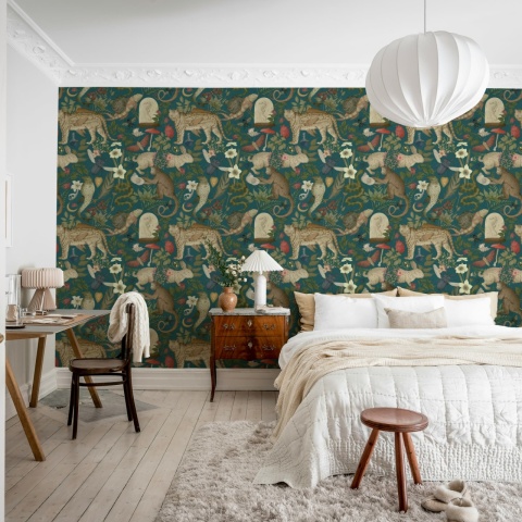 Fototapet, Animal Specials, Petrol, Rebel Walls