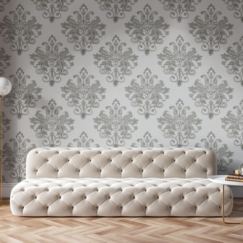 Fototapet, Baroque Pearl, White, Rebel Walls - Img 7