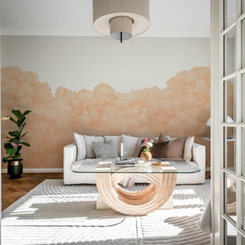 Fototapet, Belle Buisson, Peach Fuzz, Rebel Walls - Img 4