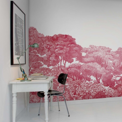 Fototapet, Bellewood, Crimson Toile, Rebel Walls - Img 4