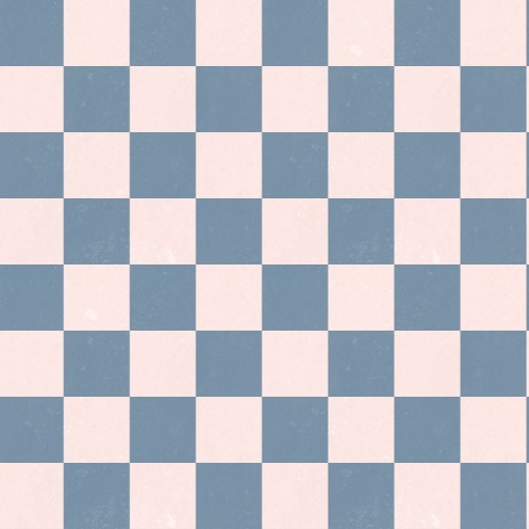 Fototapet, Chess, Blue &amp; Pink, Rebel Walls - Img 2