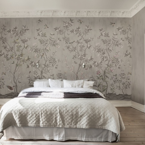 Fototapet, Chinoiserie Chic, Powder Beige, Rebel Walls - Img 5