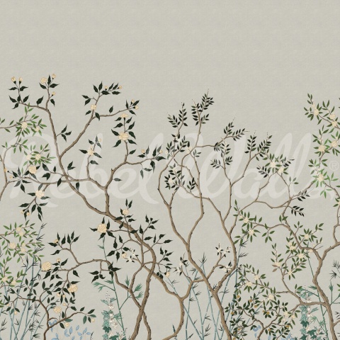 Fototapet, Chinoiserie Trees, Rebel Walls - Img 2