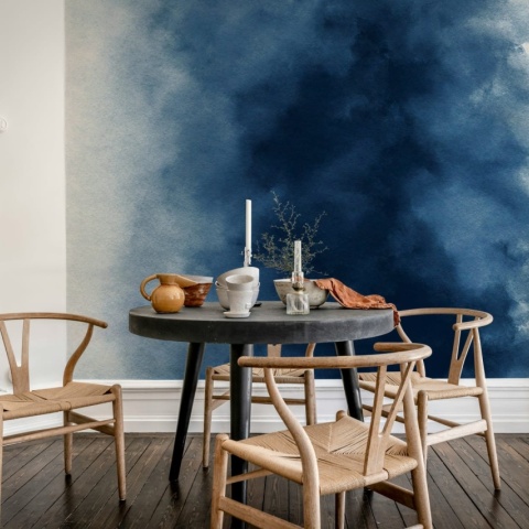 Fototapet, Color Flow, Blue, Rebel Walls
