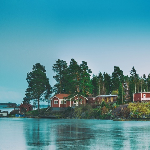 Fototapet, Cottage Island, Rebel Walls - Img 2