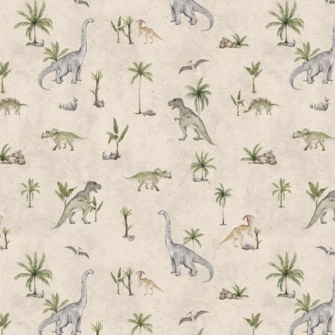 Fototapet Dashing Dinos - Sand, Kikki Belle - Img 2