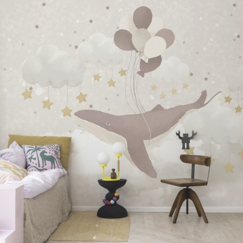 Fototapet, Dreamy Whale, Rebel Walls - Img 4