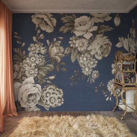 Fototapet, Efraim, Dark Blue, Rebel Walls - Img 4