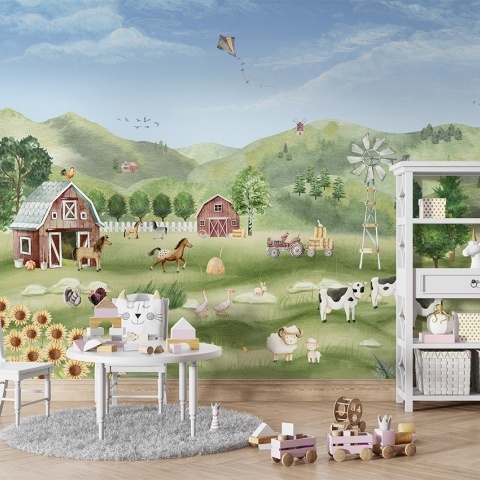 Fototapet Farm Joy, Oliver Robins - Img 4