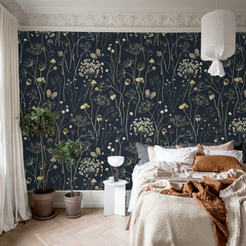 Fototapet, Flower Garden, Midnight, Rebel Walls - Img 3